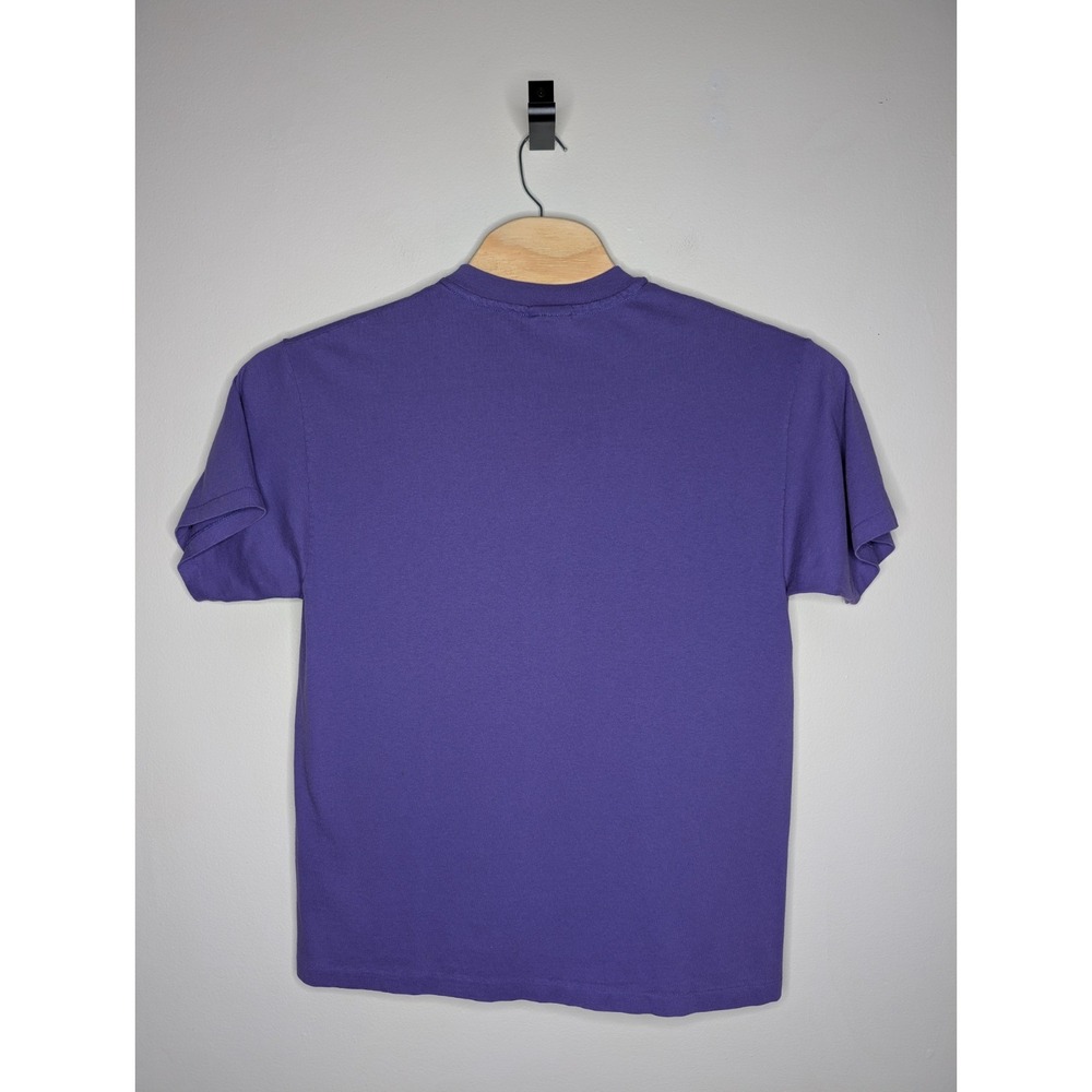 Vintage Israeli Folk Dance T Shirt Adult Large Purple Dancing Single Stitch‎ - Picture 3 of 11